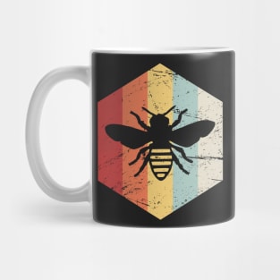 Retro Vintage Bee Keeper Icon Mug